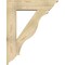 Ekena Millwork Funston Traditional Rough Sawn Bracket w/ Offset Brace, Douglas Fir, 8"W x 32"D x 40"H BKT0806X32X40FST01RDF - alternate 3